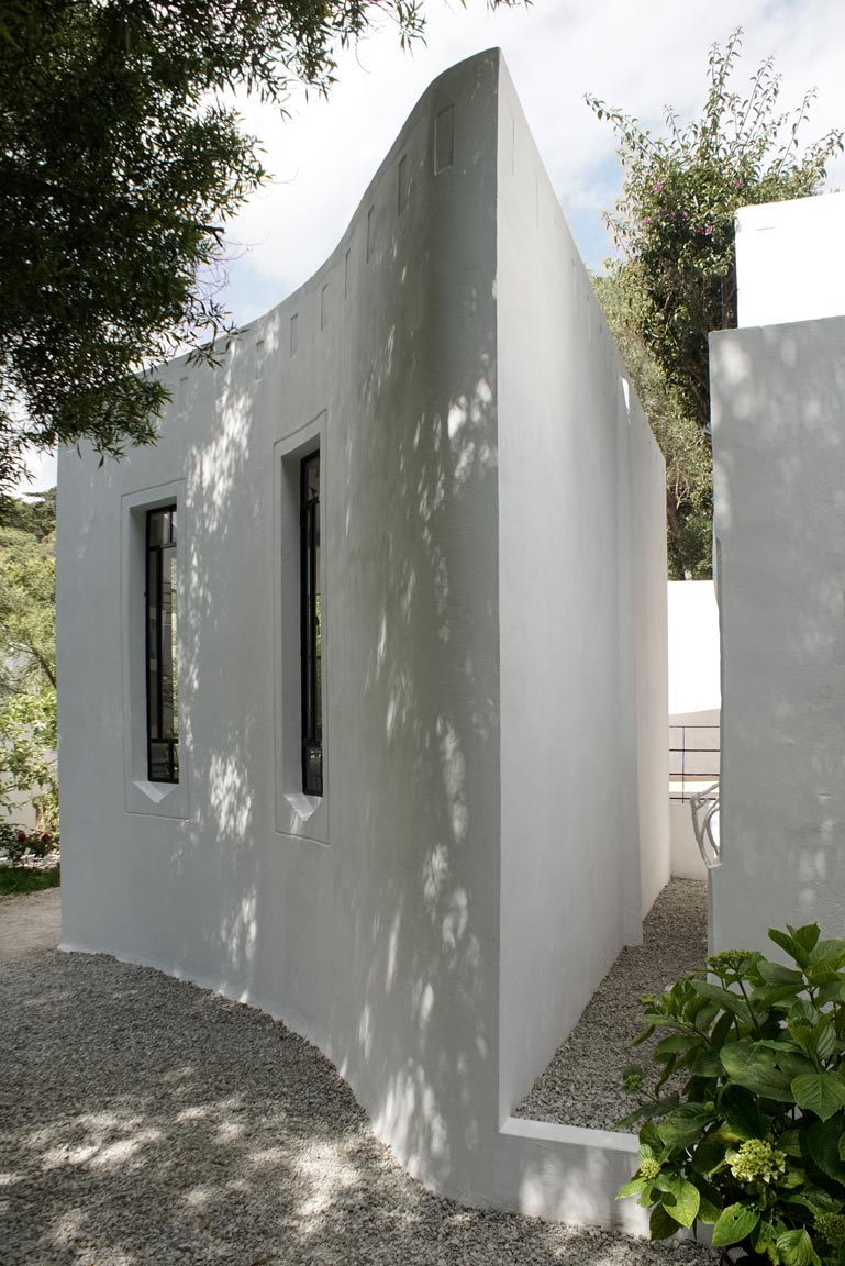 vue de l'architecture de la Fondation pour la photographie à Tanger